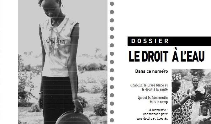 Le droit à l’eau