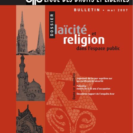 Laïcité et religion dans l'espace public