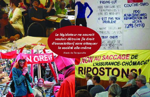 Le droit d'association