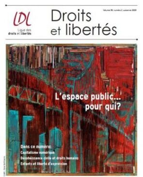page couverture revue droits et libertés