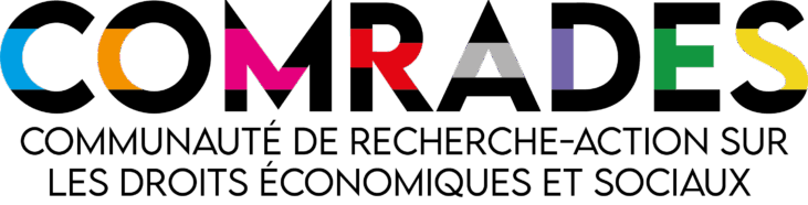 logo de la communauté de recherche-action sur les droits économiques et sociaux