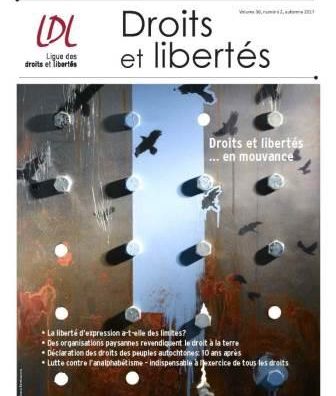 Revue de la LDL: «Droits et libertés... en mouvance»